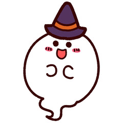 ハロウィンのかわいいおばけ