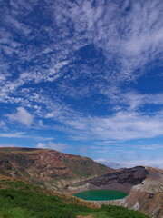 Fototapeta na wymiar 夏の蔵王山の風景