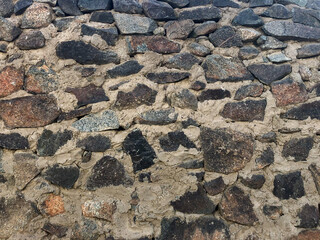 Texture of rock wall for background