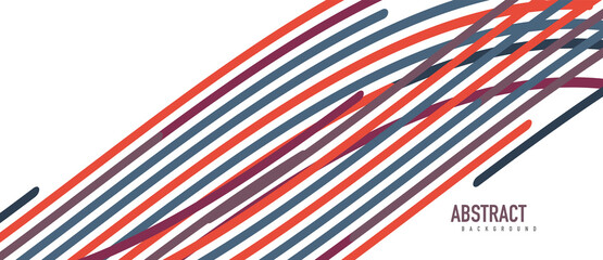 Obraz premium Аbstract moving colorful lines vector backgrounds for cover, placard, poster, banner or flyer