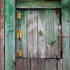 Multicolored covers of coal sheds and bins