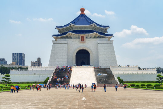 The National Chiang Kai-shek Memorial Hall in Taipei, Taiwan