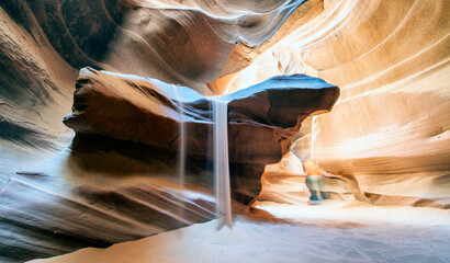Antelope Canyon, Arizona United States Park Landscape