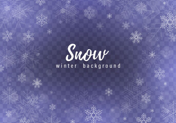 Christmas snow snowflakes