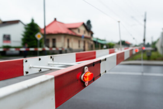 zapora kolejowa szlaban 