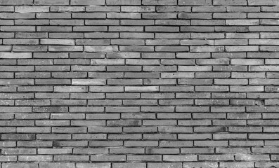 Old and dirty brick wall black background, texture.