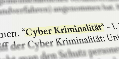 Cyber Kriminalität Gefahren