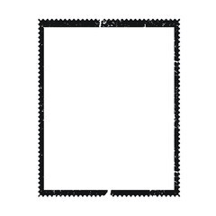 Postage stamps in grunge style. Set of textured postmarks . vector collection of vintage post marks.