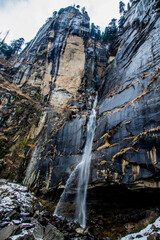 Fototapeta na wymiar Various views of Jogini falls