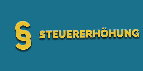 Steuererhöhung
