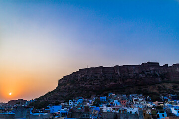 Various views of the Mehrangarh Fort, Rajasthan