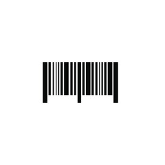 Barcode Icon Vector Logo Template 