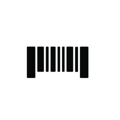 Barcode Icon Vector Logo Template 
