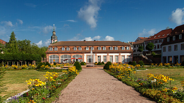 Lustgarten Orangerie in Erbach	