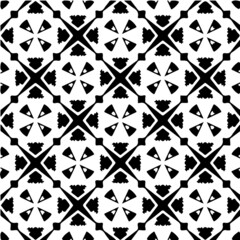 Kaleidoscope vector texture black and white eps pattern for your game or background