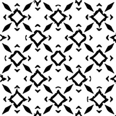 Kaleidoscope vector texture black and white eps pattern for your game or background