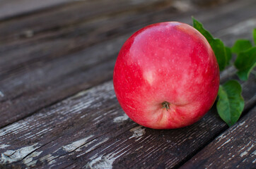 Beautiful juicy apples for juice on a hot summer day