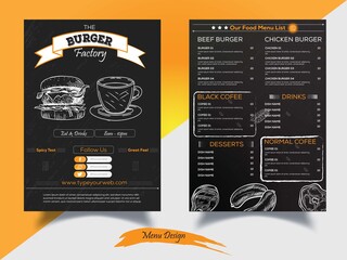 restaurant menu design