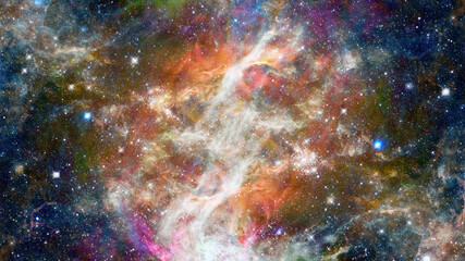 Fototapeta na wymiar Hubble views galaxy and nebula. Elements of this image furnished by NASA