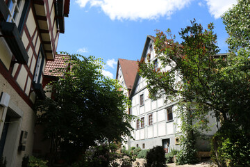 Bad Wimpfen, historic old town in Germany/Baden Württemberg with Staufen history