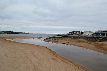 Mouth of Piles River in San Lorenzo Beach.