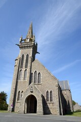 Fototapeta premium Église Notre-Dame de Landouar à Saint-Jacut de la Mer