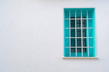 beautiful blue window