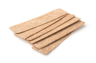 Group of wheat crispbreads