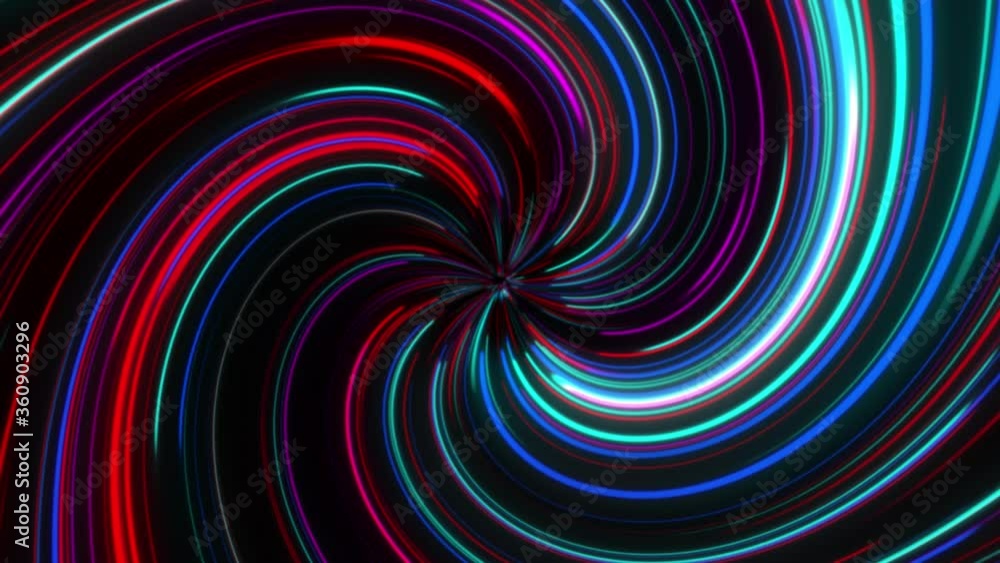 Poster 4k animated abstract color background of colored lines