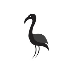 Flamingo logo ilustration
