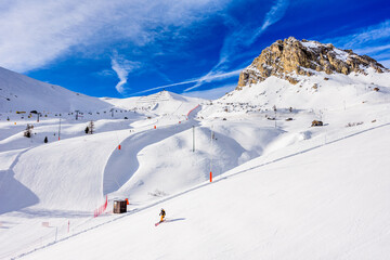 The Sellaronda is the ski circuit around the Sella group in Northern Italy. It lies between the...