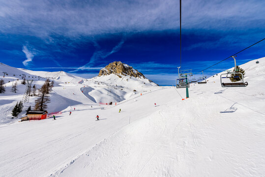 The Sellaronda is the ski circuit around the Sella group in Northern Italy. It lies between the four Ladin valleys of Badia, Gherd&euml;ina, Fascia, and Fodom.