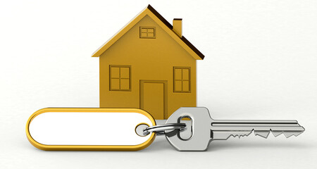 Schlüssel für neue Haus