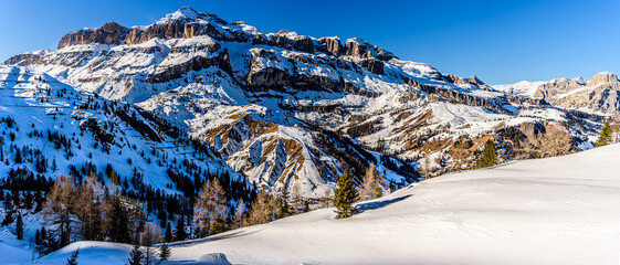 The Sellaronda is the ski circuit around the Sella group in Northern Italy. It lies between the...