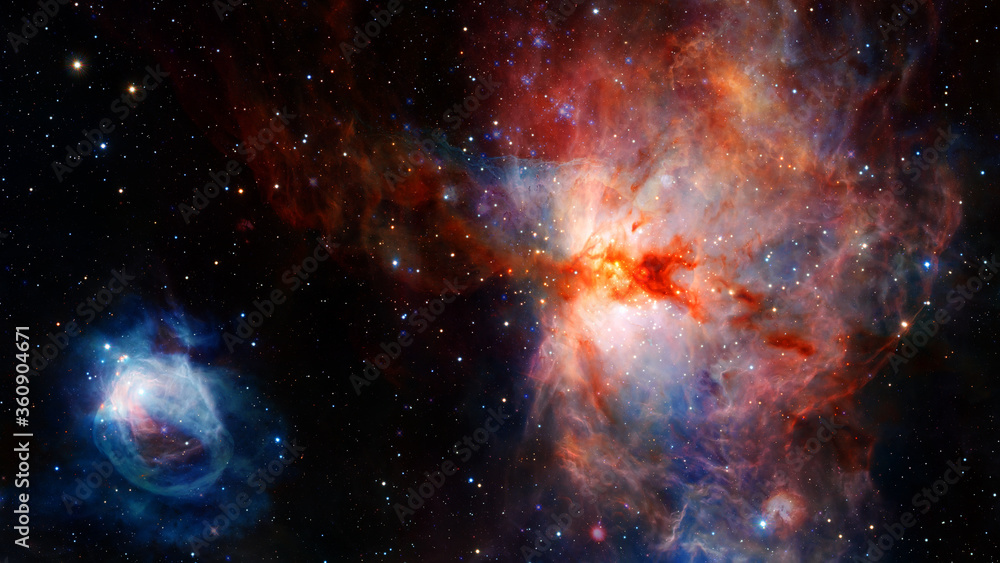 Canvas Prints universe with stars in outer space. elements of this image furnished by nasa