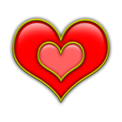 love heart valentine