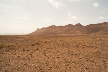 Fototapeta na wymiar Road trip from the coast near Nador via Fes and the Atlas Mountains to the desert of the Sahara