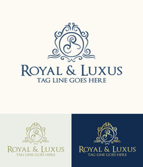 Royal and luxury logo template