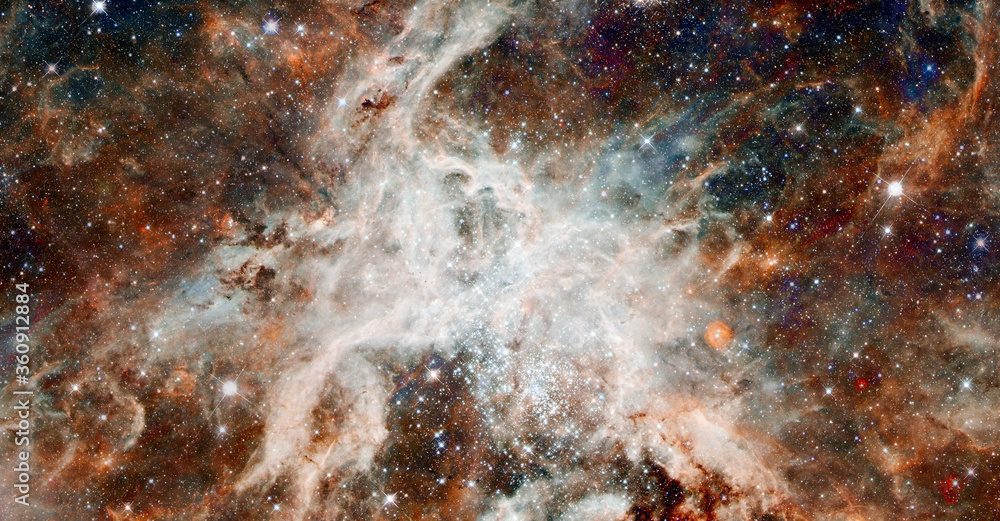 Wall mural supernova explosion. elements of this image furnished by nasa.