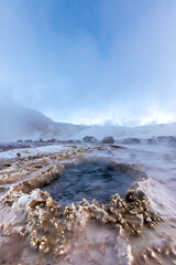 El Tatio geysers , San Pedro de Atacama, Chile.