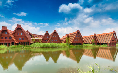 Guangfulin ancient cultural site, Songjiang District, Shanghai, China