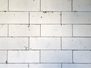 beton blocks brick wall inside