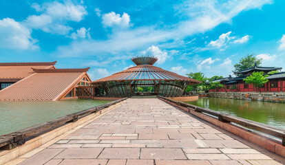 Guangfulin ancient cultural site, Songjiang District, Shanghai, China