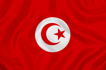 Obraz premium flag of tunisia