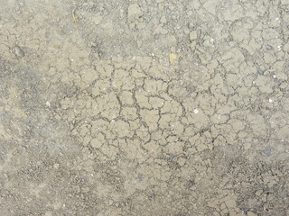 Gray color dirt road textured background