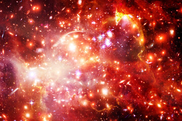 Space and galaxy. The elements of this image furnished by NASA.