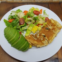 aguacate y tortilla