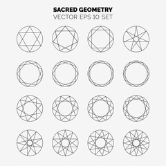 Sacred geometry set