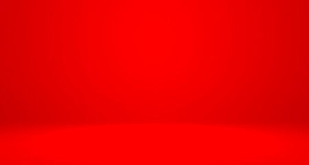 Empty podium or pedestal display on Color background with stand concept, Blank product shelf standing backdrop 3D rendering