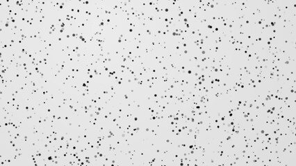Dot white black pattern gradient texture background. Abstract  technology big data digital concept. 3d rendering.